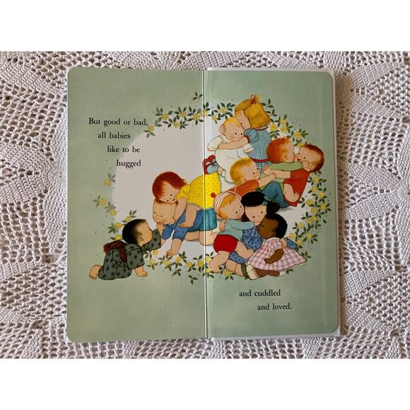 1991 Babies by Gyo Fujikawa: Vintage So Tall Board Book - Picture 4 of 5